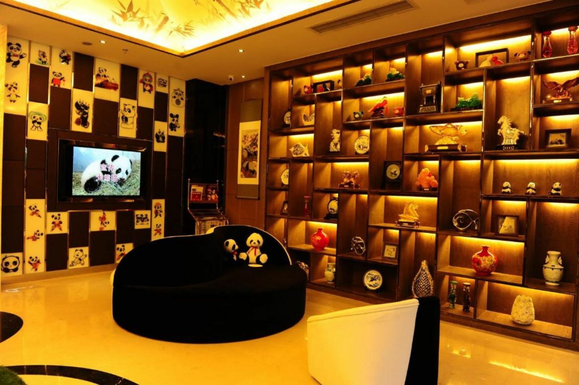 Chengdu Panda Prince Culture Hotel Exterior foto